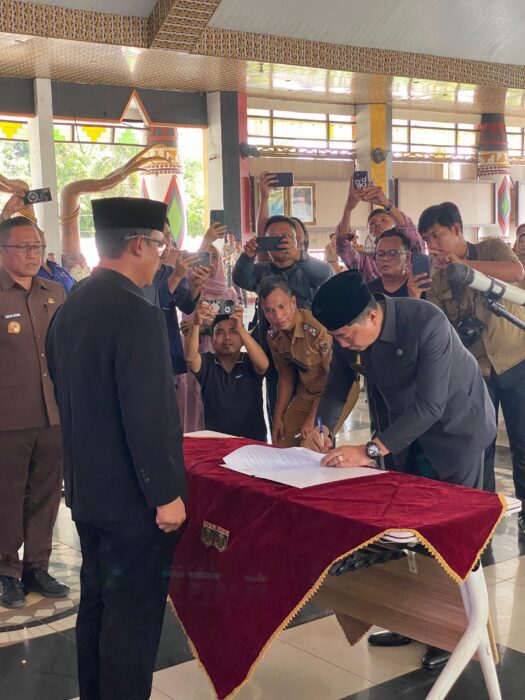 Welly Resmi Jabat Sekda Lamteng, Paradigma Baru Jurai Siwo