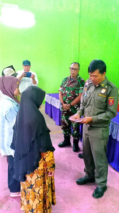 Pemerintah Pekon Hanakau Salurkan BLT-DD 2025