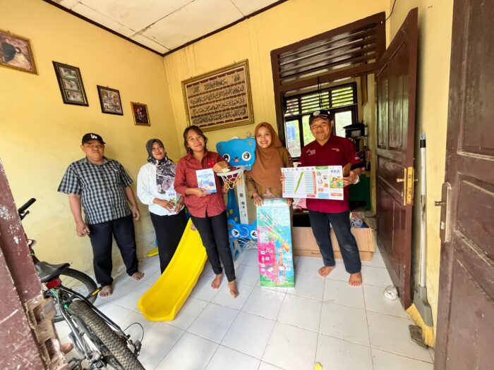 Pemerintah Pekon Bahway Terima BKB Kit Stunting Dari PLKB Balik Bukit