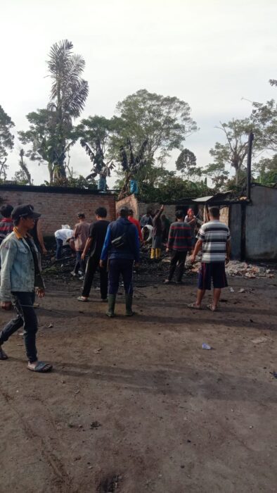 Kebakaran, Satu Rumah Habis Dilalap Si Jago Merah. Korban Belum Terima Bantuan