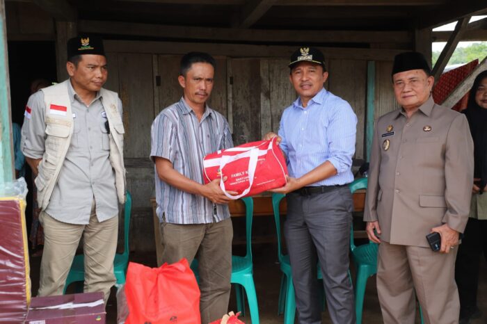 Bupati Lampung Barat Langsung Komandai Jajaran Tinjau Korban Di Pekon Bahway