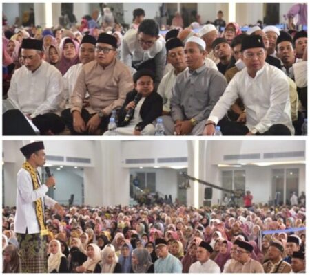 Ketua DPRD Lampung Hadiri “Doa untuk Negeri” di Masjid Raya Al-Bakrie Lampung DPRD Provinsi Lampung