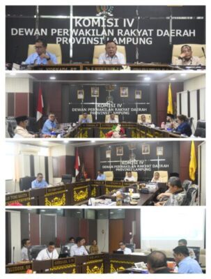 Komisi IV DPRD Provinsi Lampung Gelar RDP Bahas Kontribusi CSR dan Infrastruktur Komisi IV DPRD Provinsi Lampung Gelar RDP Bahas Kontribusi CSR dan Infrastruktur