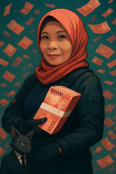KEPALA SMPN 2 WONOSOBO DIDUGA JADI BIANG KEROK KORUPSI DANA BOS DAN PUNGLI; HINDAR KONFIRMASI