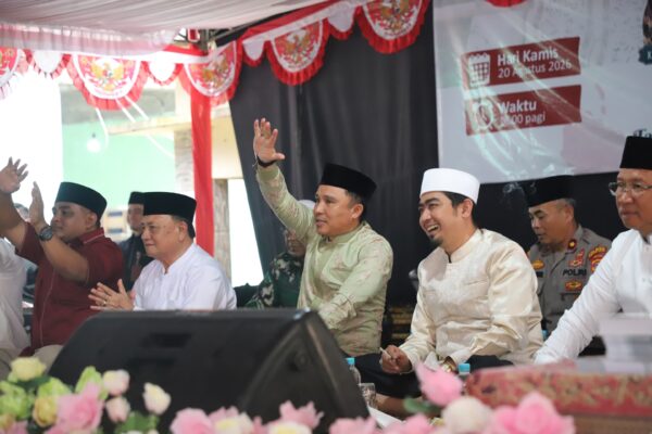 Tablig Akbar dan Bendera Merah Putih Warnai HUT ke-81 RI di Ponpes Hasyimiah Lampung Barat.